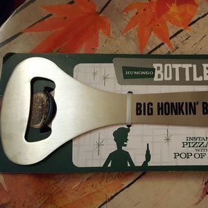 Wembley Big Honkin' bottle opener large opener silver cookout barware C3